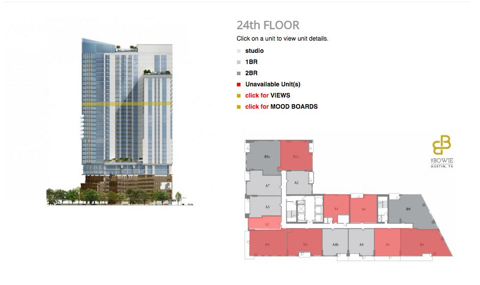 24th Floor units available