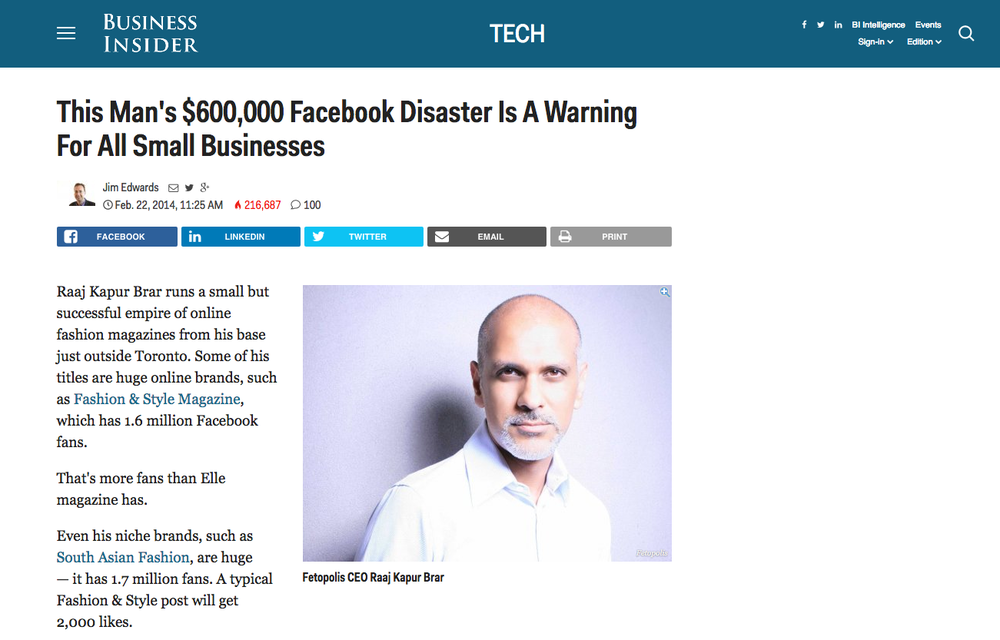  $600,000 Facebook Disaster 
