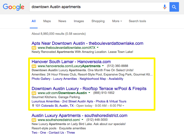  downtown Austin apartments - Google Search 