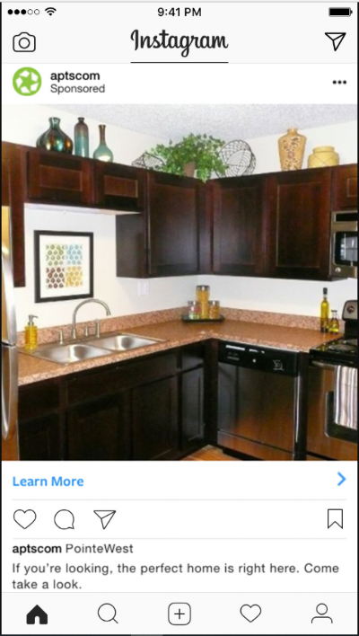  This is an example of an ad with a 